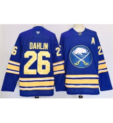 Men's Buffalo Sabres #26 Rasmus Dahlin Blue 2024-25 Stitched Jersey