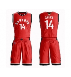 Women's Toronto Raptors #14 Danny Green Swingman Red 2019 Basketball Finals Bound Suit Jersey - Icon Edition