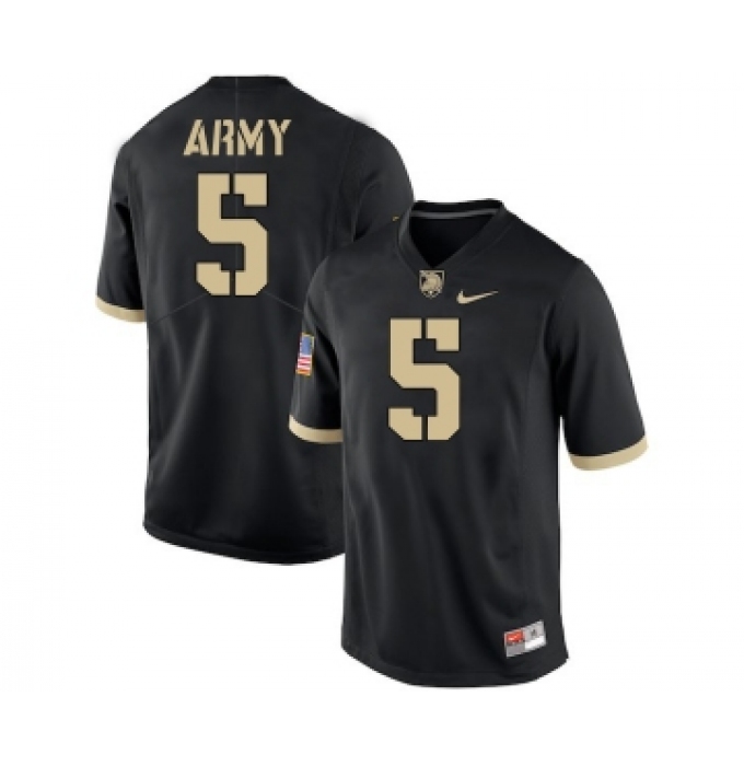 Army Black Knights 5 Kell Walker Black College Football Jersey
