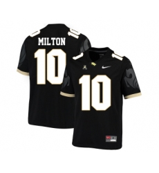 UCF Knights 10 Mckenzie Milton Black College Football Jersey