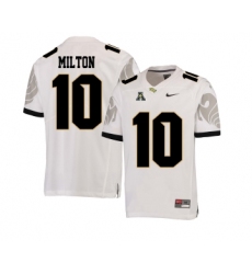 UCF Knights 10 Mckenzie Milton White College Football Jersey