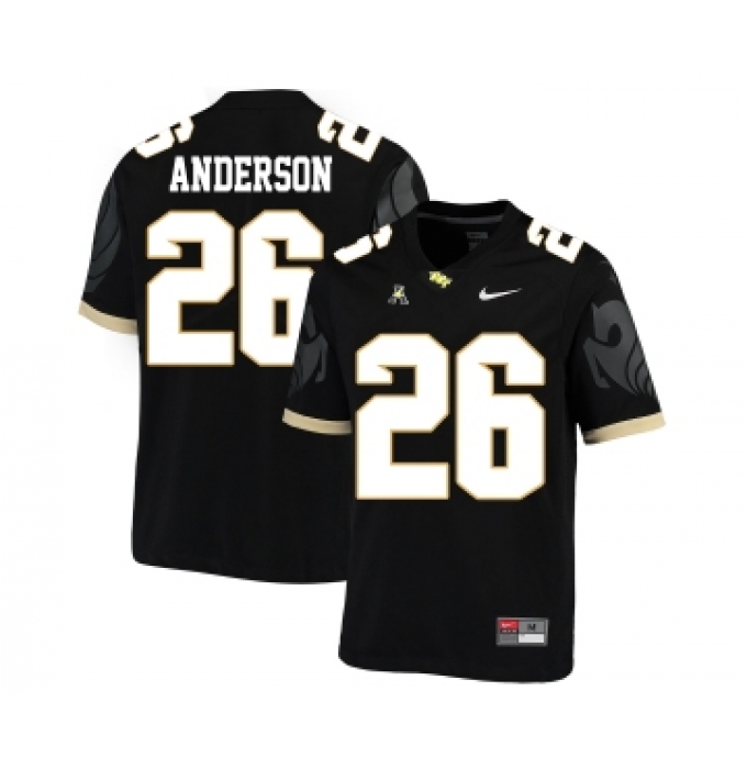 UCF Knights 26 Otis Anderson Black College Football Jersey