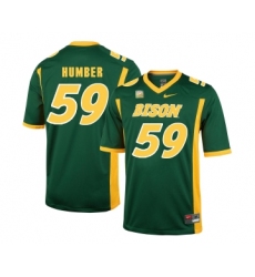 North Dakota State Bison 59 Ramon Humber Green College Football Jersey