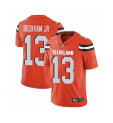 Men's Odell Beckham Jr. Limited Orange Nike Jersey NFL Cleveland Browns #13 Alternate Vapor Untouchable