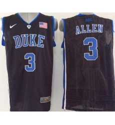 Blue Devils #3 Grayson Allen Black Basketball Stitched NCAA Jersey