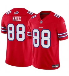 Men's Buffalo Bills #88 Dawson Knox Red 2024 F.U.S.E. Vapor Untouchable Limited Stitched Football Jersey