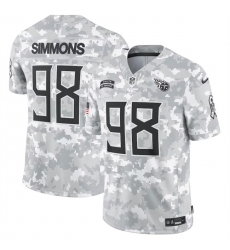 Men's Tennessee Titans #98 Jeffery Simmons 2024 Arctic Camo Salute To Service Limited Stitched Football Jersey