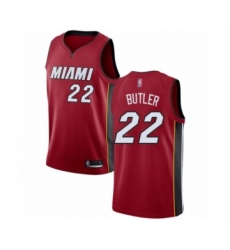 Women's Miami Heat #22 Jimmy Butler Swingman Red Basketball Jersey Statement Edition