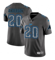 Youth Nike Carolina Panthers #20 C.J. Anderson Gray Static Vapor Untouchable Limited NFL Jersey