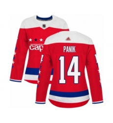 Women's Washington Capitals #14 Richard Panik Authentic Red Alternate Hockey Jersey
