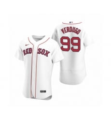 Men's Boston Red Sox #99 Alex Verdugo Nike White Authentic 2020 Home Jersey