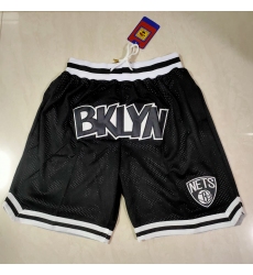 Men's Brooklyn Nets The black bag Shorts