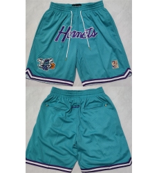 Men's Charlotte Hornets Teal Shorts