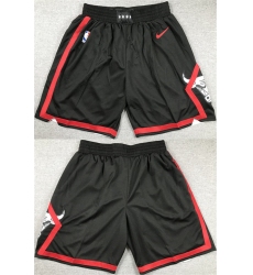 Men's Chicago Bulls Black Shorts (Run Small)