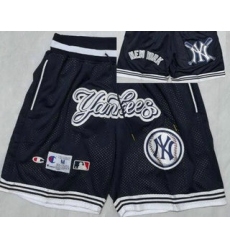 Men's New York Yankees Navy 2025 Just Don Shorts