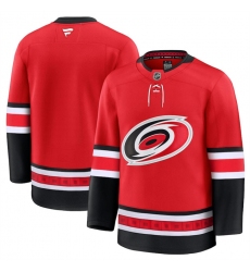 Men's Carolina Hurricanes Blank Red 2024-25 Alternate Stitched Hockey Jersey