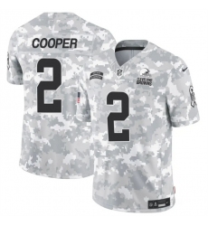 Men's Cleveland Browns #2 Amari Cooper 2024 F.U.S.E Arctic Camo Salute To Service Limited Stitched Football Jersey