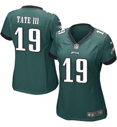 Men's Nike Philadelphia Eagles #19 Golden Tate III Game White NFL Jersey
