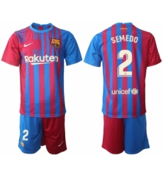 Men 2021-2022 Club Barcelona home red 2 Nike Soccer Jerseys