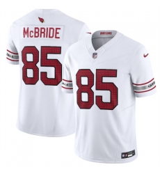 Men's Arizona Cardinals #85 Trey McBride White 2024 F.U.S.E. Vapor Untouchable Limited Stitched Jersey