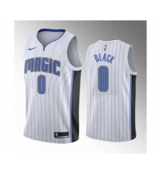 Men's Orlando Magic #0 Anthony Black White 2022-23 Association Edition Stitched Basketball Jersey