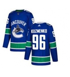 Youth Vancouver Canucks #96 Andrei Kuzmenko Fanatics Branded Blue Home Premier Breakaway Player Jersey