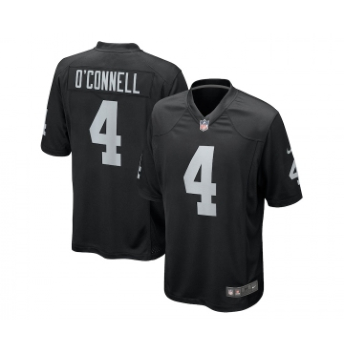 Men's Nike Las Vegas Raiders #4 Aidan O'Connell Black Limited Jersey