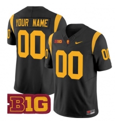 Men's USC Trojans ACTIVE PLAYER Custom Black 2024 F.U.S.E. Vapor Limited Stitched Jersey