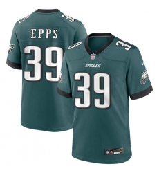 Men's Philadelphia Eagles #39 Marcus Epps Green 2025 Vapor Untouchable Limited Stitched Football Jersey