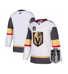 Men's Vegas Golden Knights Blank White 2023 Stanley Cup Final Stitched Jersey