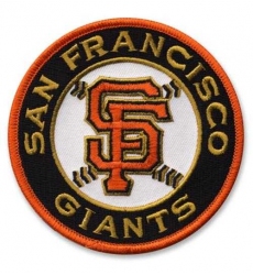 Stitched Baseball San Francisco Giants Road Sleeve Patch