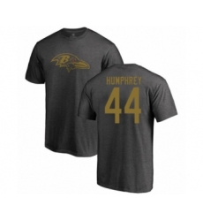 Football Baltimore Ravens #44 Marlon Humphrey Ash One Color T-Shirt