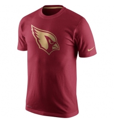 NFL Men Nike Cardinal Arizona Cardinals Championship Drive Gold Collection Performance T-Shirt
