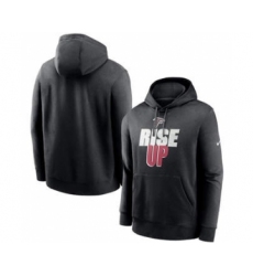 Men's Atlanta Falcons Black Fan Gear Local Club Pullover Hoodie