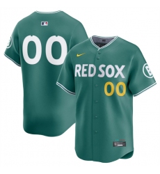 Men's Boston Red Sox ACTIVE PLAYER Custom Green 2025 City Connect Limited Stitched Baseball Jersey