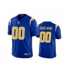 Los Angeles Chargers Custom Royal 2020 2nd Alternate Vapor Limited Jersey