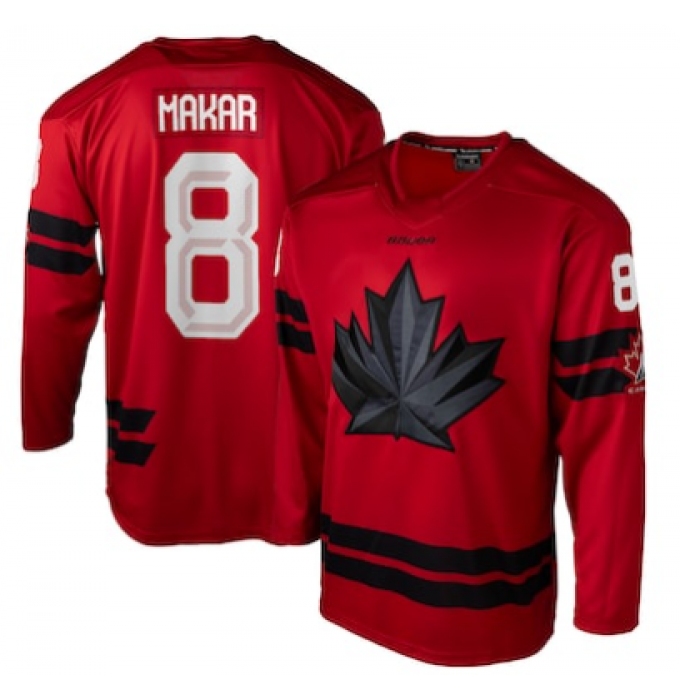 Men's Cale Makar #8 Red Hockey Canada 2026 Replica Jersey