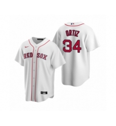 Women's Boston Red Sox #34 David Ortiz Nike White Replica Home Jersey