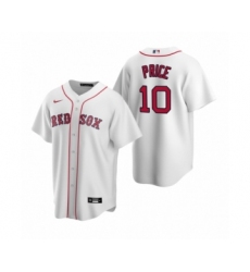 Men's Boston Red Sox #10 David Price Nike White Replica Home Jersey