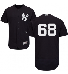 Men's Majestic New York Yankees #68 Dellin Betances Navy Blue Alternate Flex Base Authentic Collection MLB Jersey