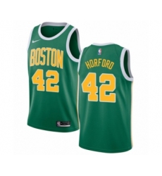 Youth Nike Boston Celtics #42 Al Horford Green Swingman Jersey - Earned Edition