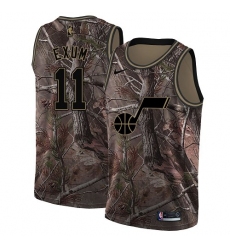 Women's Nike Utah Jazz #11 Dante Exum Swingman Camo Realtree Collection NBA Jersey