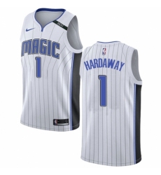 Women's Nike Orlando Magic #1 Penny Hardaway Authentic NBA Jersey - Association Edition