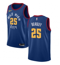 Women's Nike Denver Nuggets #25 Malik Beasley Swingman Light Blue Alternate NBA Jersey Statement Edition