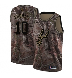 Men's Nike San Antonio Spurs #10 Dennis Rodman Swingman Camo Realtree Collection NBA Jersey
