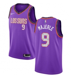 Men's Nike Phoenix Suns #9 Dan Majerle Swingman Purple NBA Jersey - 2018 19 City Edition