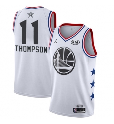 Men's Nike Golden State Warriors #30 Stephen Curry White Basketball Jordan Swingman 2019 All-Star Game Jersey