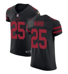 Men's Nike San Francisco 49ers #25 Jimmie Ward Black Alternate Vapor Untouchable Elite Player NFL Jersey