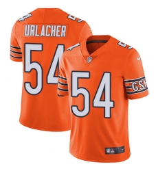 Men's Nike Chicago Bears #54 Brian Urlacher Limited Orange Rush Vapor Untouchable NFL Jersey