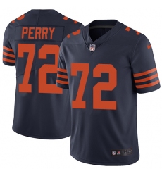 Youth Nike Chicago Bears #72 William Perry Elite Navy Blue Alternate NFL Jersey